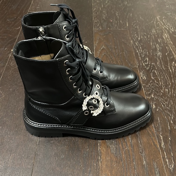 Jimmy Choo Combat Boots - Picture 4 of 11